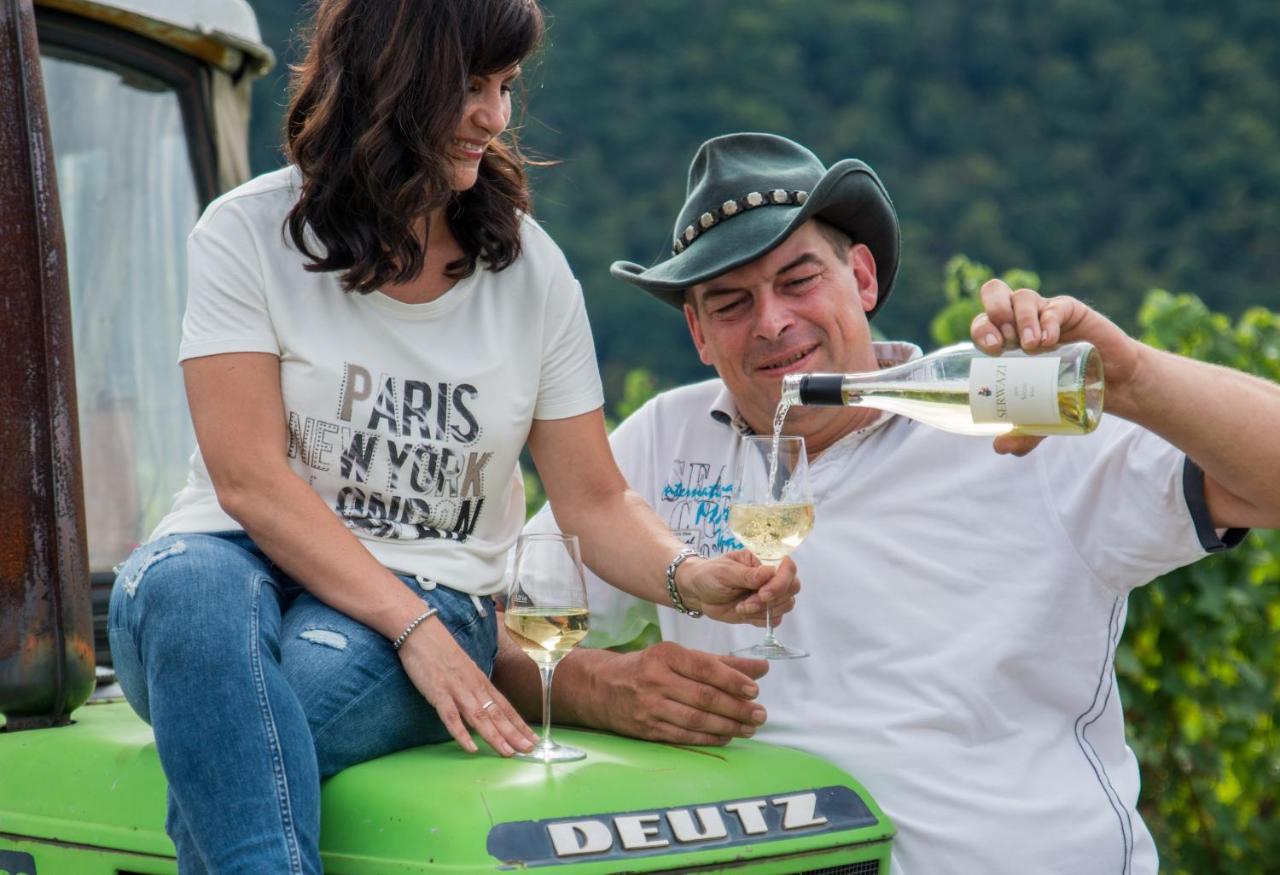 Weingut Erich Serwazi Mesenich Exteriér fotografie